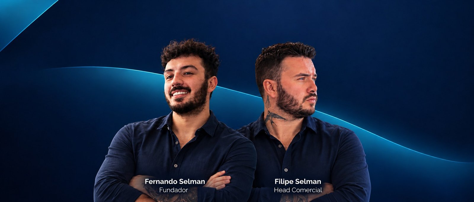 Fernando Selman, fundador, e Filipe Selman, head comercial da SELMAN Prev